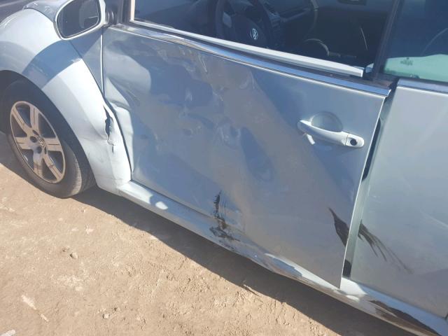 3VWRG31Y26M325521 - 2006 VOLKSWAGEN NEW BEETLE TURQUOISE photo 9