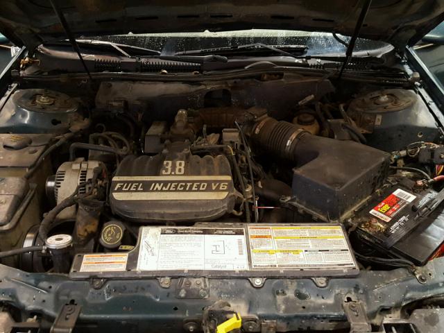 1MELM5343RG649873 - 1994 MERCURY SABLE GREEN photo 7