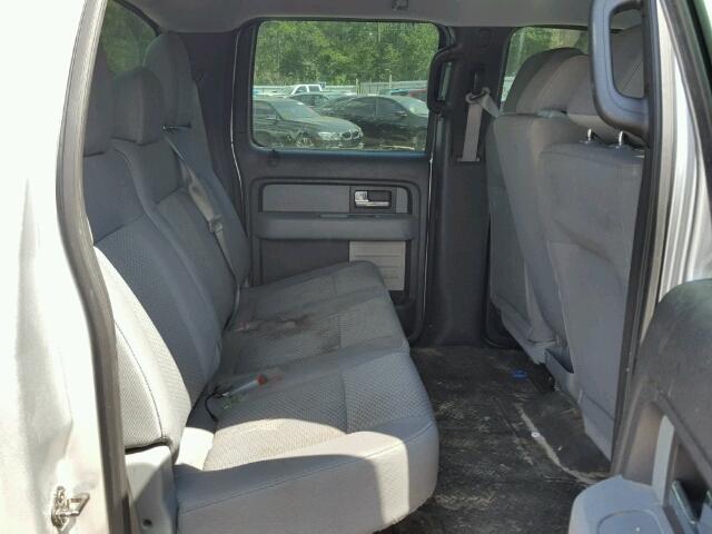 1FTFW1CF2CFA02588 - 2012 FORD F150 SUPER SILVER photo 6