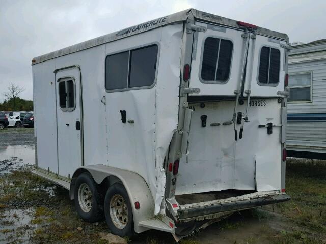 4FGA115237C104566 - 2007 FEATHERLITE MFG INC HORSETRAIL WHITE photo 3