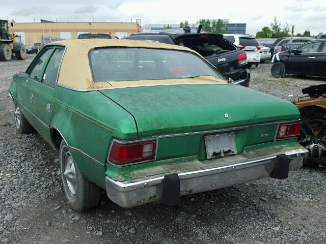 A4A057A222089 - 1974 AMC HORNET GREEN photo 3