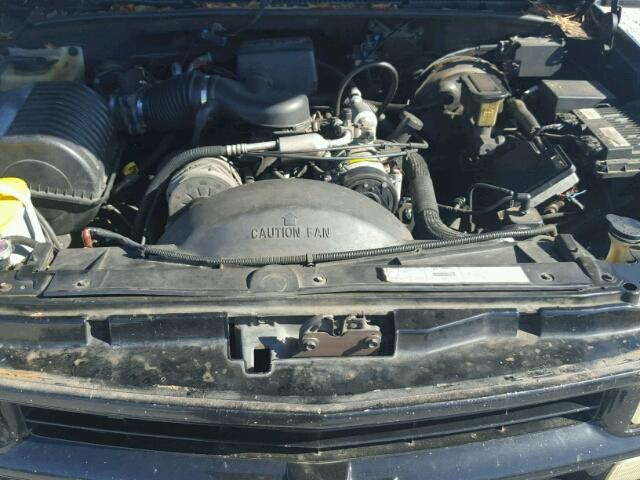 1GNEC13R3YR107216 - 2000 CHEVROLET TAHOE C150 BLACK photo 7