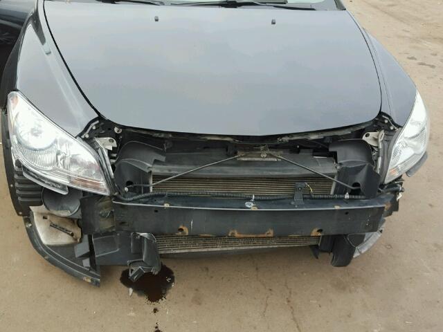 1G1ZA5EB9AF185362 - 2010 CHEVROLET MALIBU LS BLACK photo 9