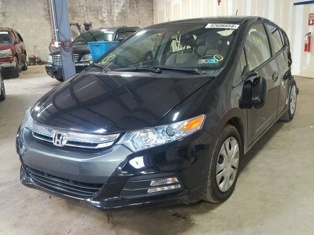 JHMZE2H30ES003008 - 2014 HONDA INSIGHT BLACK photo 2