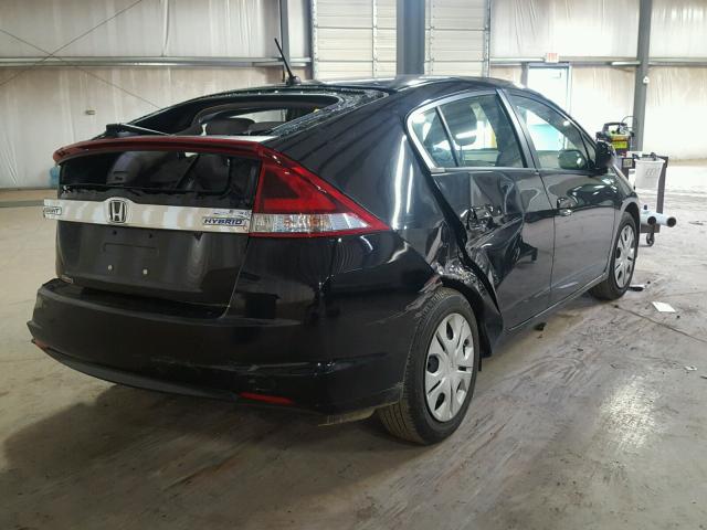 JHMZE2H30ES003008 - 2014 HONDA INSIGHT BLACK photo 4