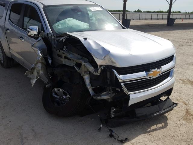 1GCPTCE13J1140502 - 2018 CHEVROLET COLORADO L SILVER photo 9