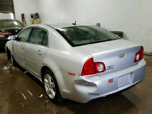 1G1ZB5E17BF206411 - 2011 CHEVROLET MALIBU LS Gümüş foto 3