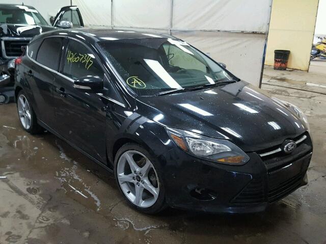 1FAHP3N29CL128630 - 2012 FORD FOCUS TITA BLACK photo 1