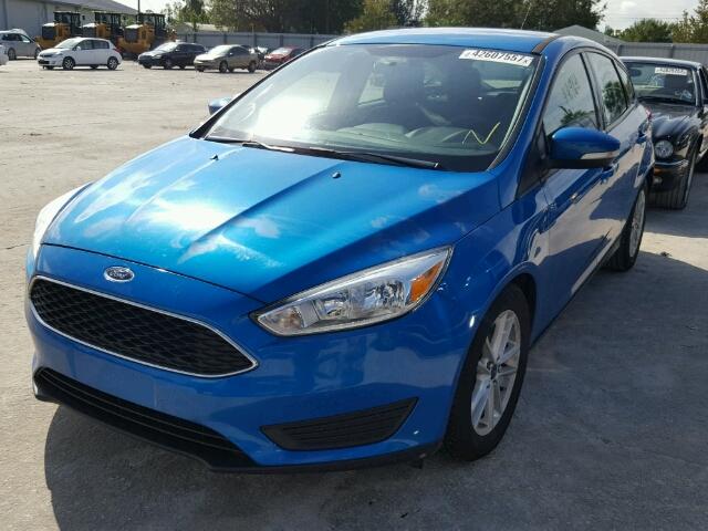 1FADP3K27FL223629 - 2015 FORD FOCUS BLUE photo 2