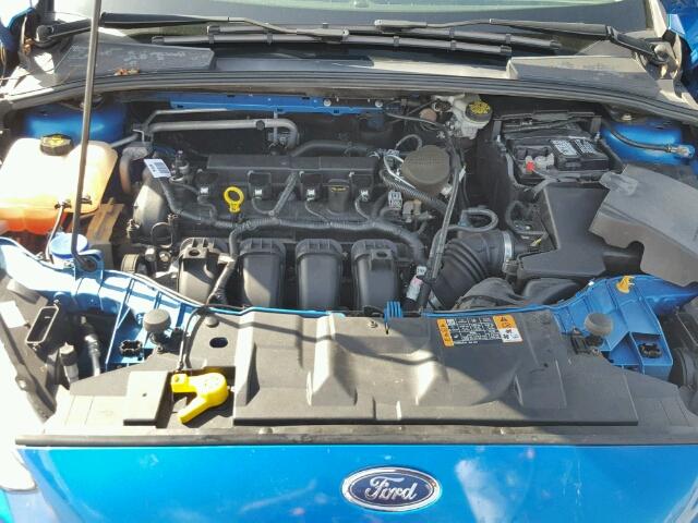 1FADP3K27FL223629 - 2015 FORD FOCUS BLUE photo 7