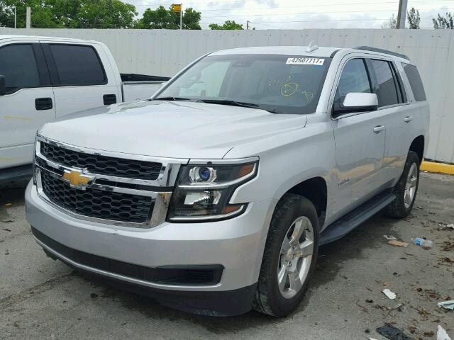 1GNSCBKC5HR246804 - 2017 CHEVROLET TAHOE C150 SILVER photo 2