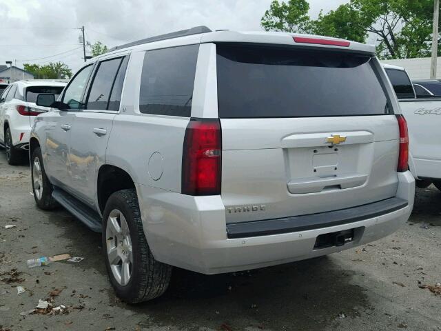 1GNSCBKC5HR246804 - 2017 CHEVROLET TAHOE C150 SILVER photo 3