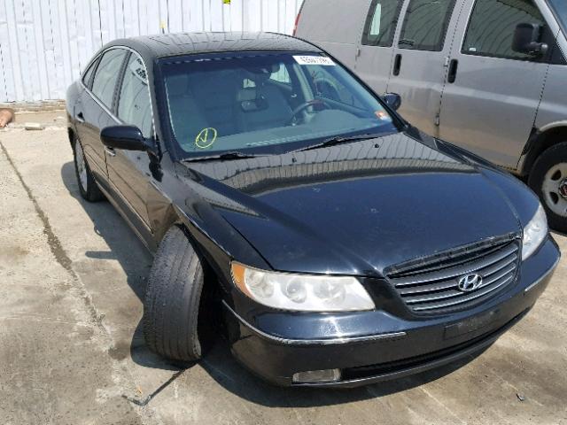 KMHFC46F97A145557 - 2007 HYUNDAI AZERA SE BLACK photo 1