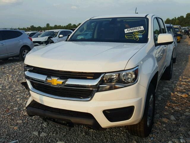 1GCGSCEN2J1265593 - 2018 CHEVROLET COLORADO L WHITE photo 2