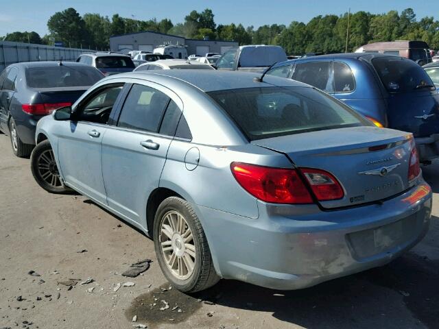 1C3LC56B29N557992 - 2009 CHRYSLER SEBRING TO BLUE photo 3