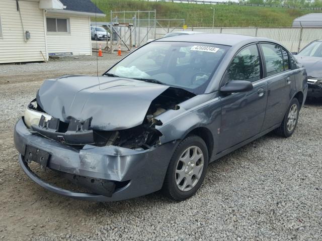 1G8AJ52F64Z176000 - 2004 SATURN ION LEVEL GRAY photo 2