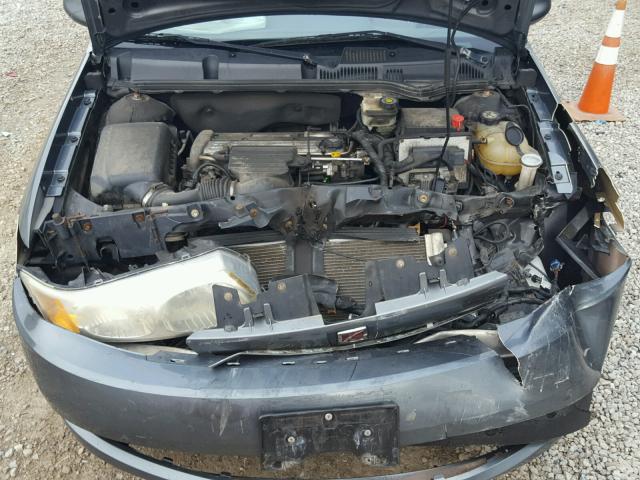 1G8AJ52F64Z176000 - 2004 SATURN ION LEVEL GRAY photo 7