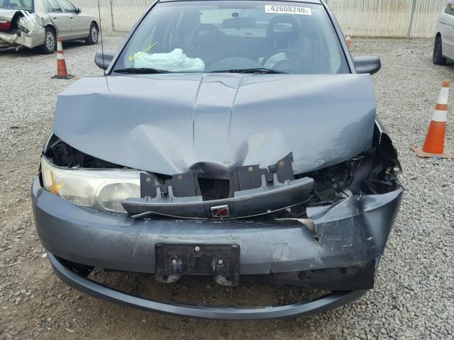 1G8AJ52F64Z176000 - 2004 SATURN ION LEVEL GRAY photo 9
