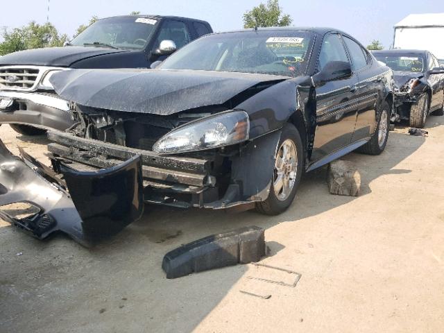 2G2WP522751346368 - 2005 PONTIAC GRAND PRIX BLACK photo 2