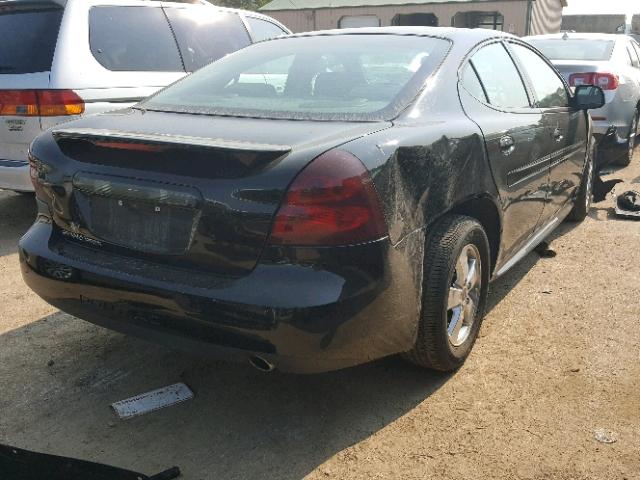 2G2WP522751346368 - 2005 PONTIAC GRAND PRIX BLACK photo 4