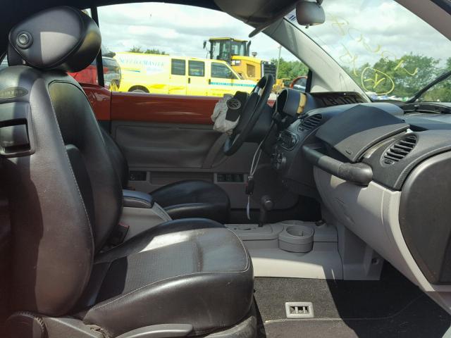 3VWCD21Y33M326486 - 2003 VOLKSWAGEN NEW BEETLE ნარინჯისფერი ფოტო 5