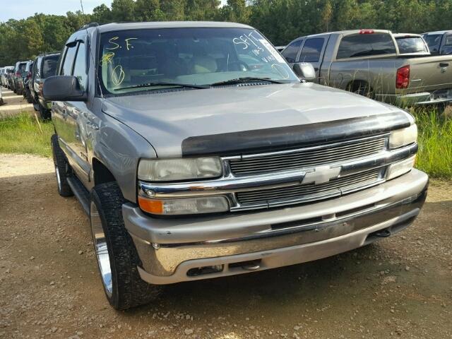 1GNEC13T91R146605 - 2001 CHEVROLET TAHOE C150 SILVER photo 1