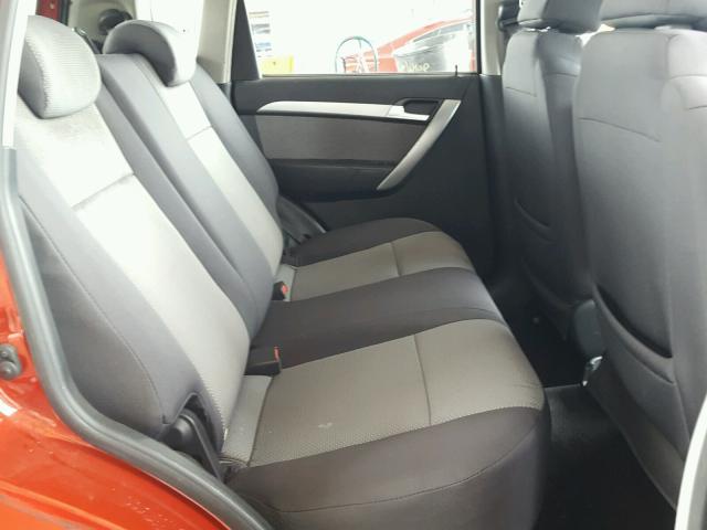 KL1TD6DE8BB118922 - 2011 CHEVROLET AVEO LS RED photo 6