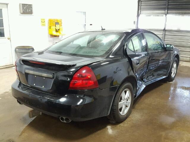 2G2WP582881169373 - 2008 PONTIAC GRAND PRIX BLACK photo 4