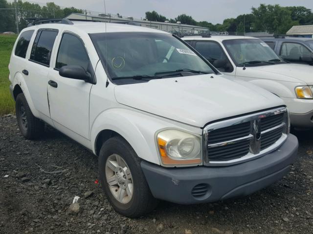 1D4HB38N04F184229 - 2004 DODGE DURANGO ST WHITE photo 1