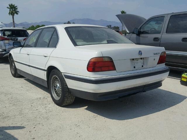 WBAGF8326WDL49977 - 1998 BMW 740 I AUTO WHITE photo 3