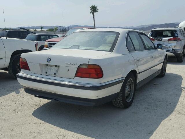 WBAGF8326WDL49977 - 1998 BMW 740 I AUTO WHITE photo 4