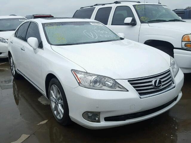 JTHBK1EG7C2479264 - 2012 LEXUS ES WHITE photo 1