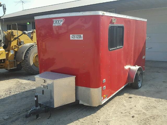 542BB1214EB008133 - 2014 BRAV TRAILER RED photo 2