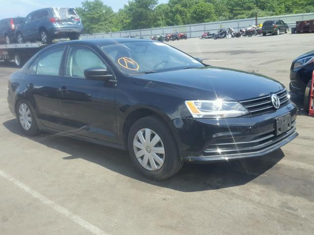3VW2K7AJ8FM303291 - 2015 VOLKSWAGEN JETTA BASE 黑色 照片 1