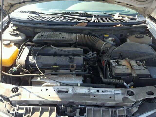 1FAFP6639YK132691 - 2000 FORD CONTOUR SE SILVER photo 7