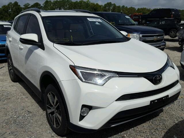 JTMWFREV4JJ723640 - 2018 TOYOTA RAV4 ADVEN WHITE photo 1