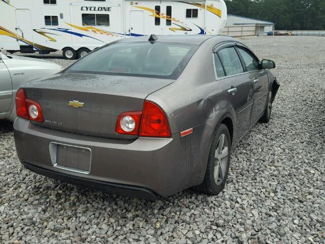 1G1ZC5E05CF134386 - 2012 CHEVROLET MALIBU 1LT 棕色 照片 4