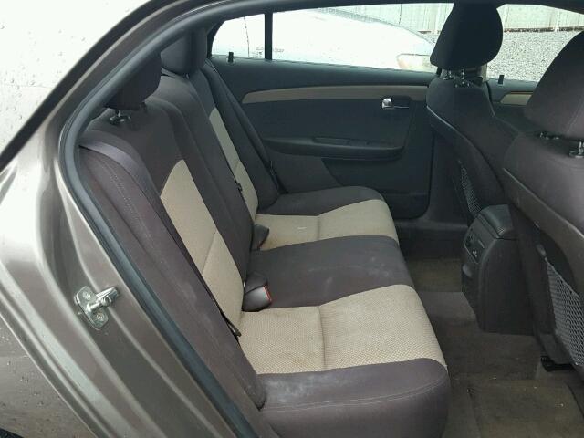 1G1ZC5E05CF134386 - 2012 CHEVROLET MALIBU 1LT 棕色 照片 6