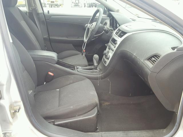 1G1ZH57B29F106148 - 2009 CHEVROLET MALIBU 1LT ვერცხლისფერი ფოტო 5