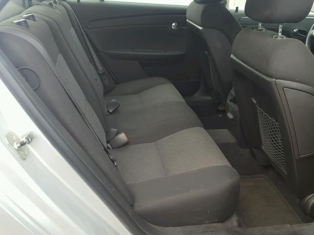 1G1ZH57B29F106148 - 2009 CHEVROLET MALIBU 1LT ვერცხლისფერი ფოტო 6