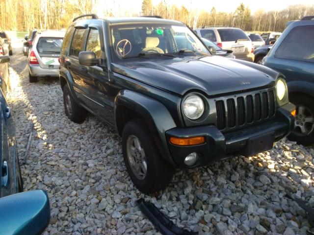 1J4GL58K02W216238 - 2002 JEEP LIBERTY LI GREEN photo 1