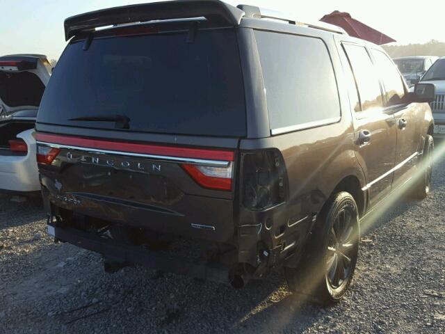 5LMJJ2HT9FEJ12506 - 2015 LINCOLN NAVIGATOR BROWN photo 4