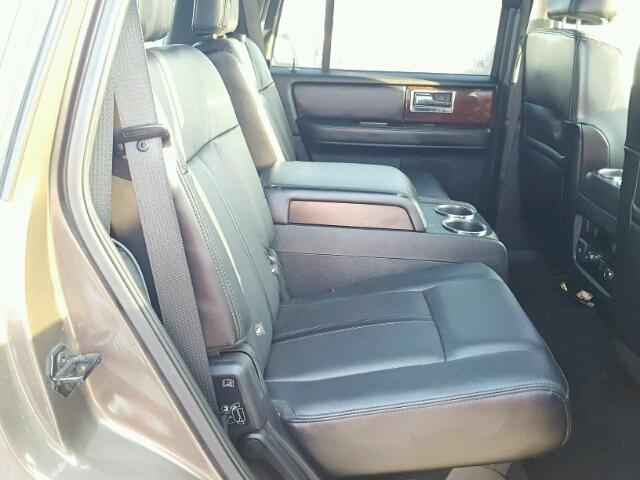 5LMJJ2HT9FEJ12506 - 2015 LINCOLN NAVIGATOR BROWN photo 6