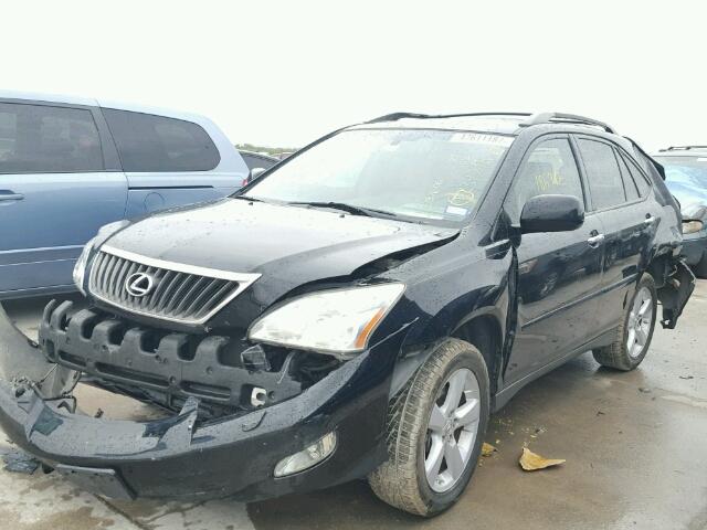 2T2GK31U08C056898 - 2008 LEXUS RX BLACK photo 2