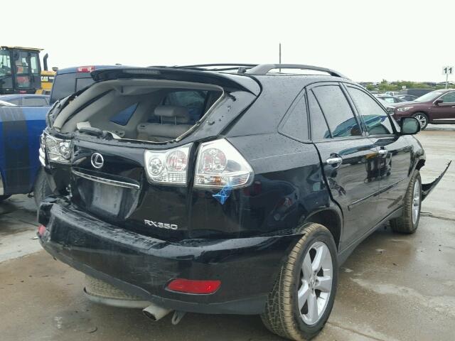 2T2GK31U08C056898 - 2008 LEXUS RX BLACK photo 4