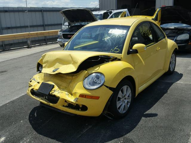 3VWPW31C68M515713 - 2008 VOLKSWAGEN NEW BEETLE Sarı foto 2