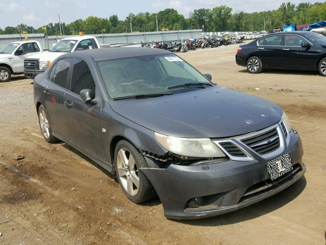 YS3FB49Y791003661 - 2009 SAAB 9-3 2.0T GRAY photo 1