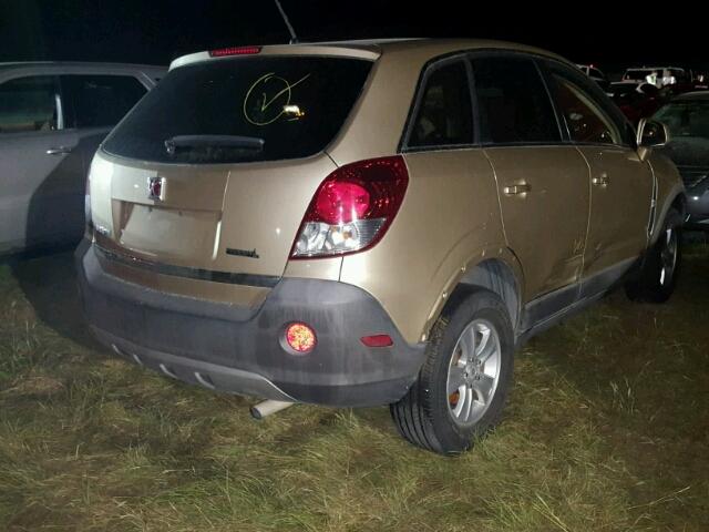 3GSCL33P28S504878 - 2008 SATURN VUE GOLD photo 4