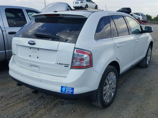 2FMDK49C79BA95874 - 2009 FORD EDGE LIMIT WHITE photo 4