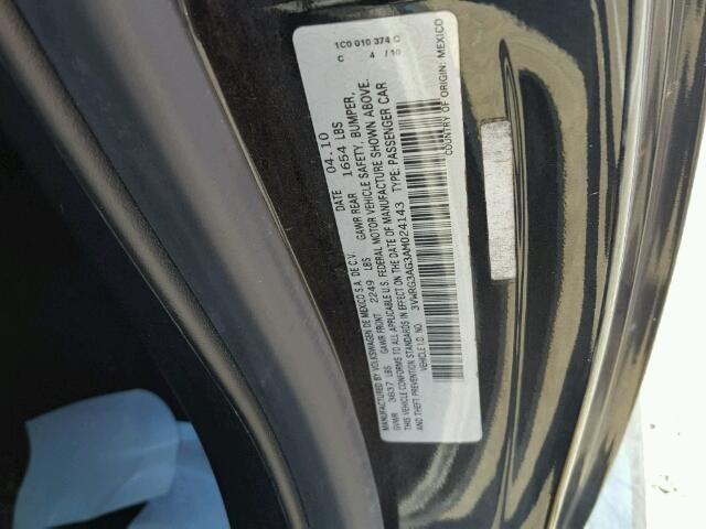 3VWRG3AG3AM024143 - 2010 VOLKSWAGEN NEW BEETLE Qara foto 10